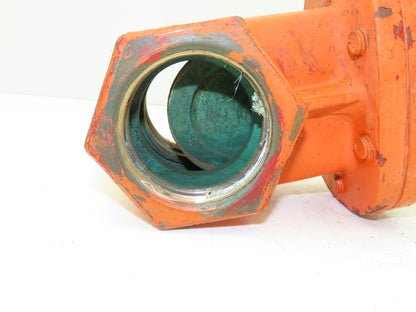 Walworth 2-1/2" Brass Gate Valve Resilient Wedge 200psi Rising Stem