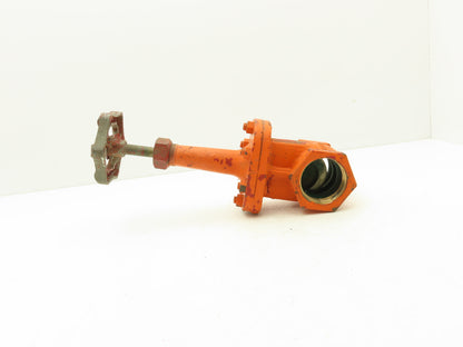 Walworth 2-1/2" Brass Gate Valve Resilient Wedge 200psi Rising Stem