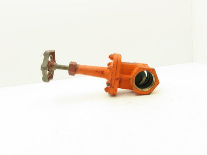 Walworth 2-1/2" Brass Gate Valve Resilient Wedge 200psi Rising Stem