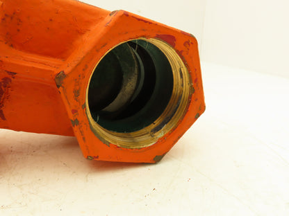 Walworth 2-1/2" Brass Gate Valve Resilient Wedge 200psi Rising Stem