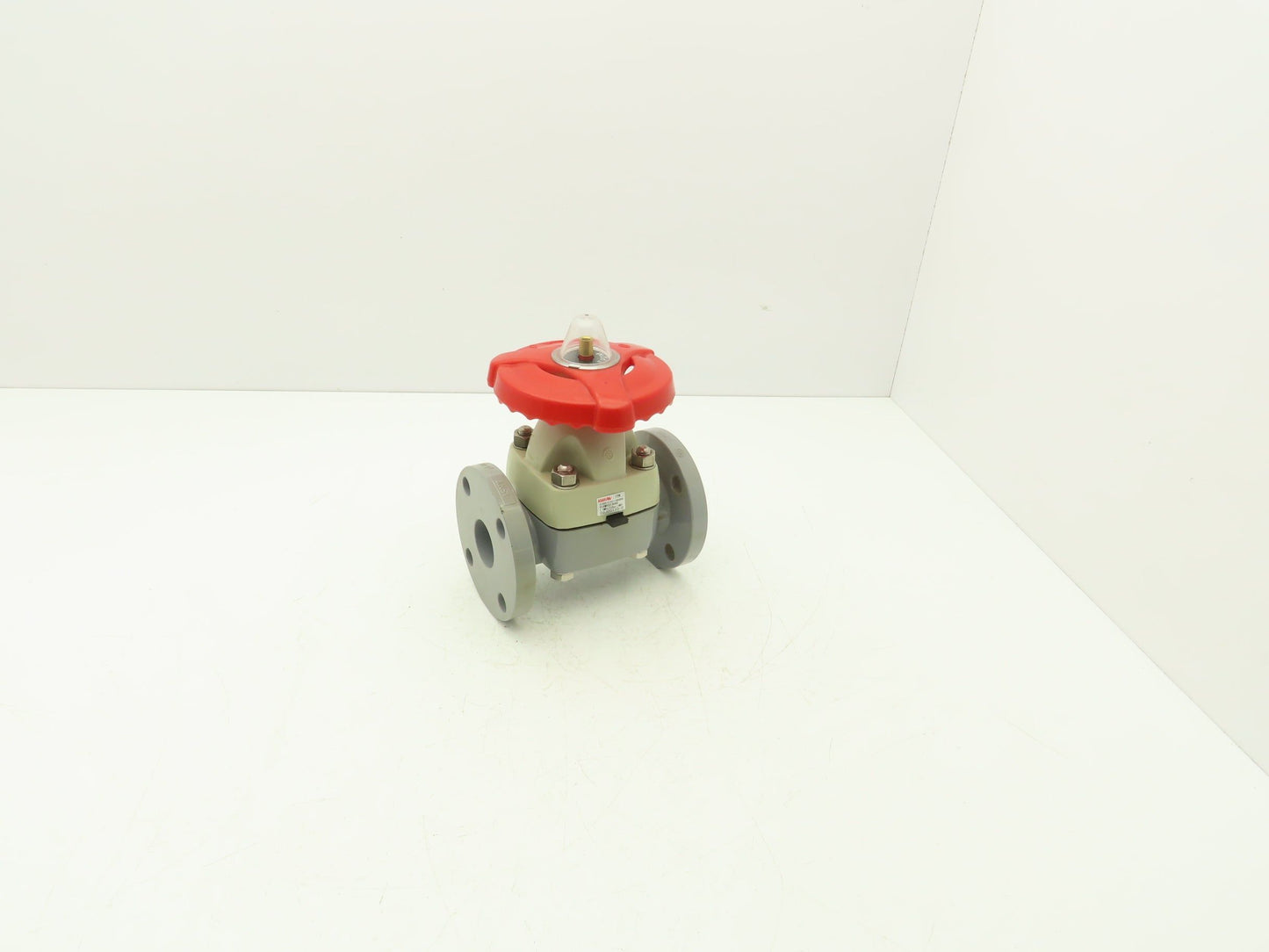 Asahi V14MHCEFA040 Diaphragm Pinch Valve 1-1/2" Flanged CPVC EPDM 150psi