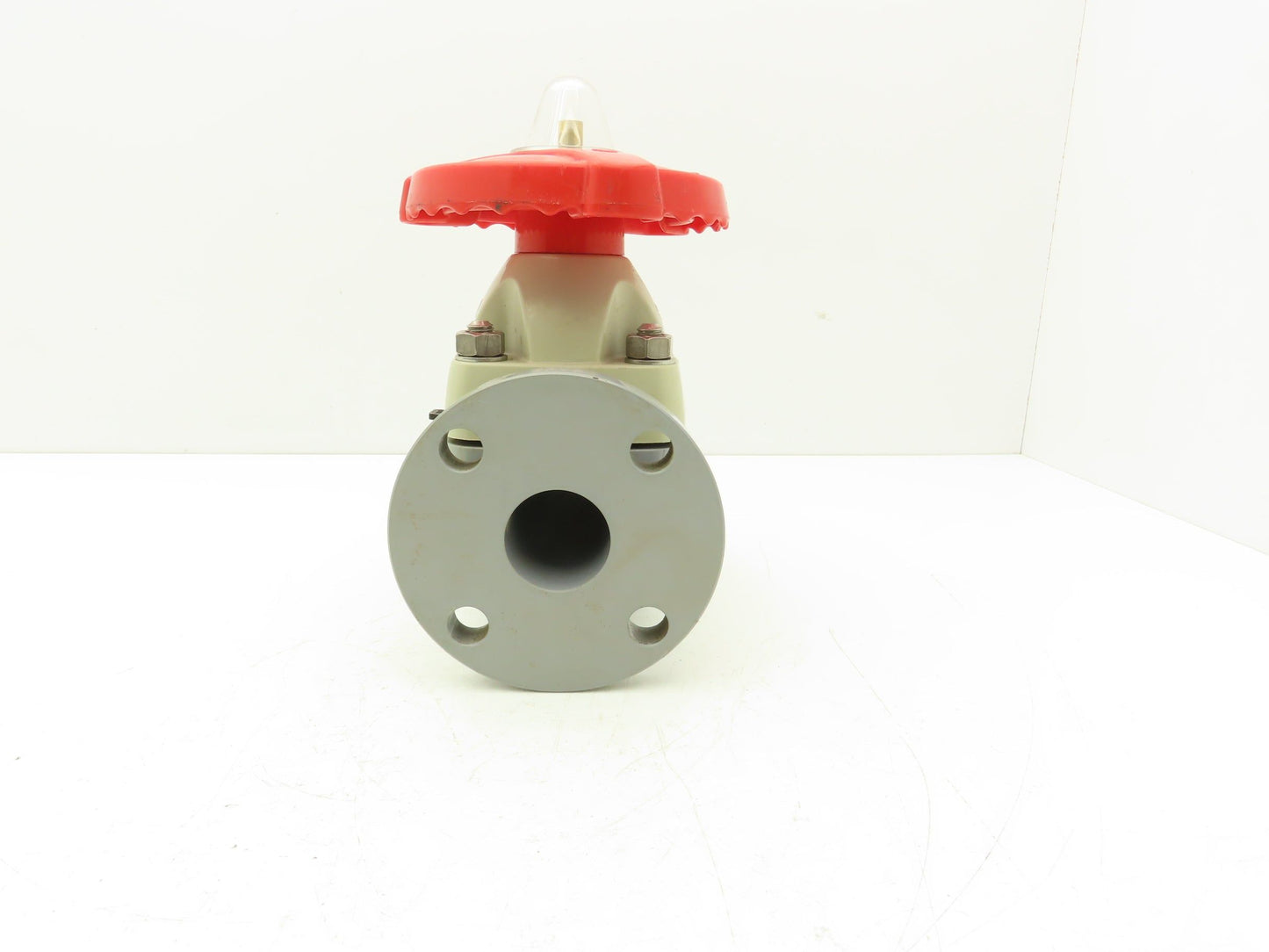 Asahi V14MHCEFA040 Diaphragm Pinch Valve 1-1/2" Flanged CPVC EPDM 150psi