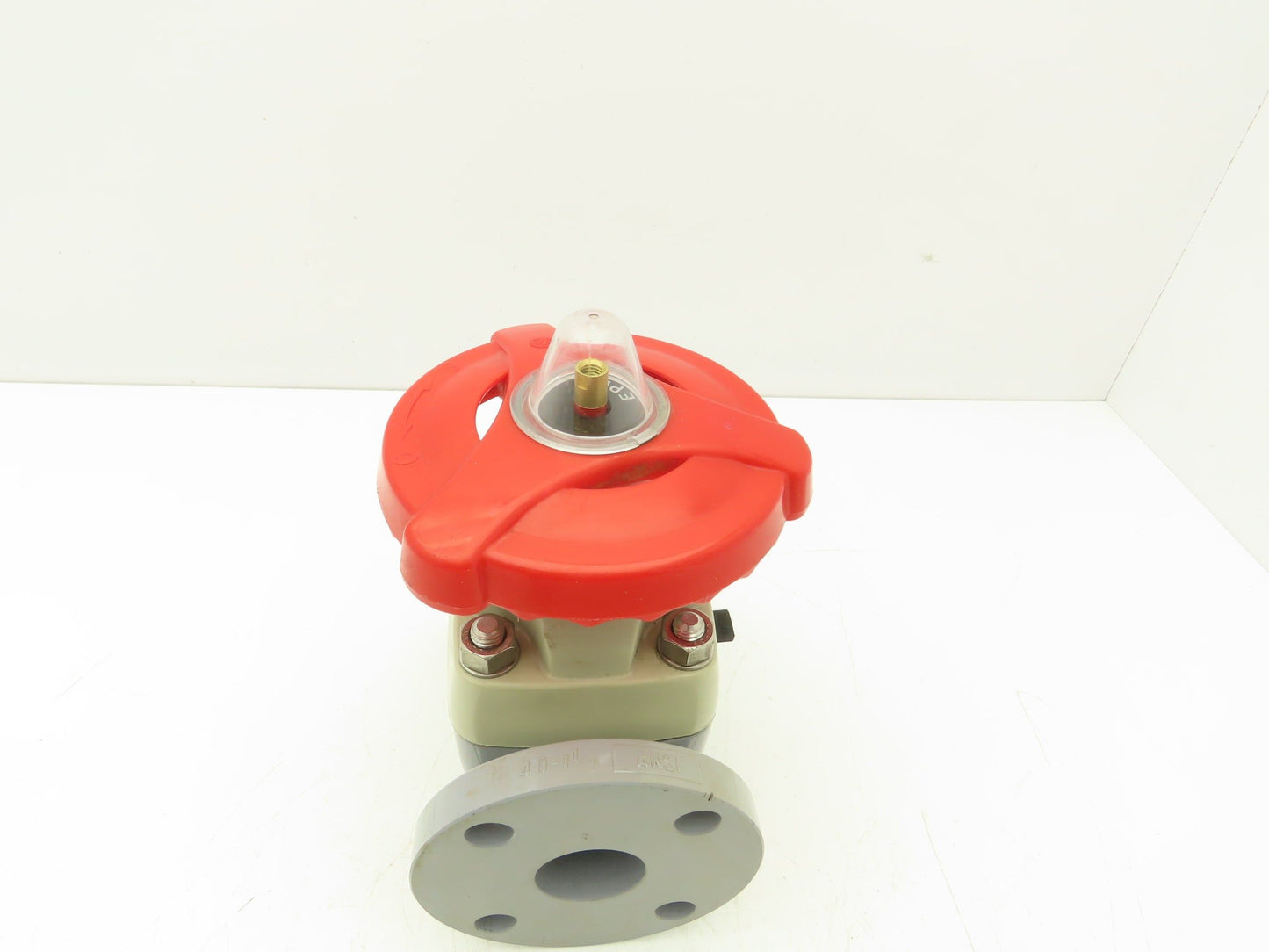 Asahi V14MHCEFA040 Diaphragm Pinch Valve 1-1/2" Flanged CPVC EPDM 150psi