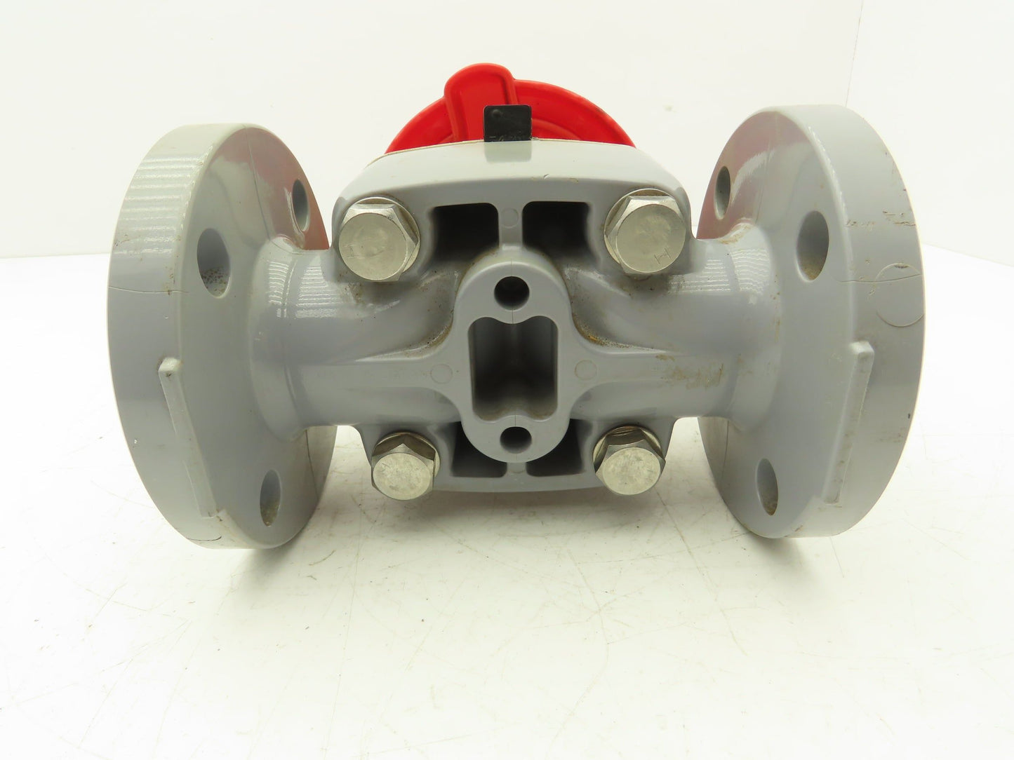 Asahi V14MHCEFA040 Diaphragm Pinch Valve 1-1/2" Flanged CPVC EPDM 150psi