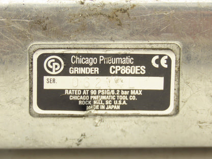 Chicago Pneumatic CP860ES Air Powered Die Grinder 90psig
