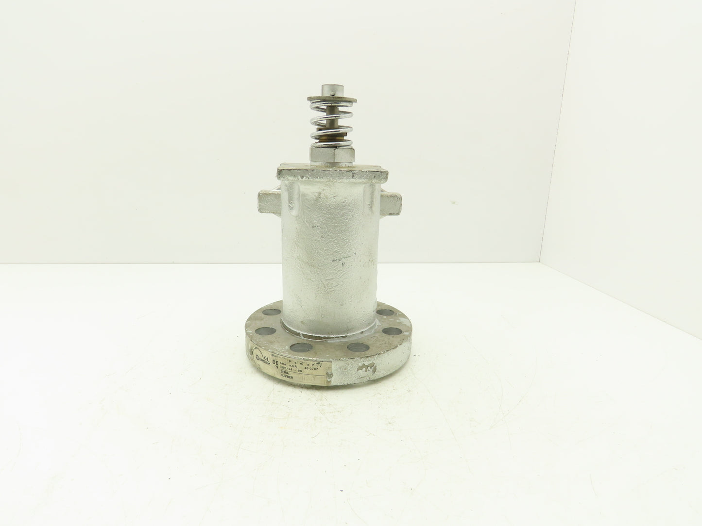 Clyde Bergemann 164045 Soot Blower Poppet Valve 2-1/2" Flanged