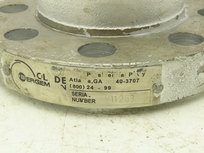 Clyde Bergemann 164045 Soot Blower Poppet Valve 2-1/2" Flanged