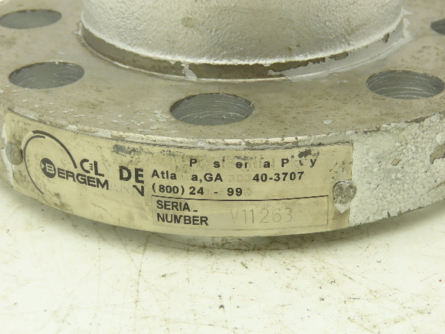 Clyde Bergemann 164045 Soot Blower Poppet Valve 2-1/2" Flanged