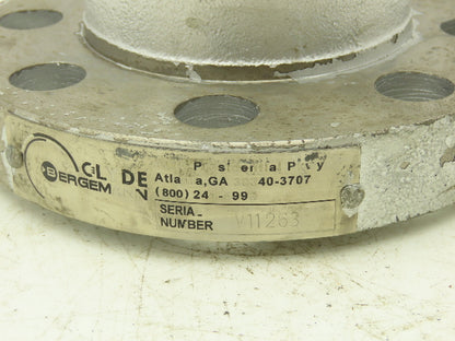 Clyde Bergemann 164045 Soot Blower Poppet Valve 2-1/2" Flanged