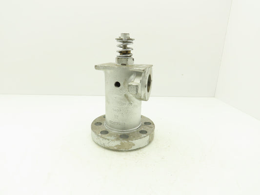 Clyde Bergemann 164045 Soot Blower Poppet Valve 2-1/2" Flanged