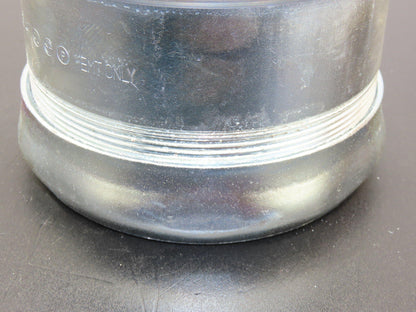 Bridgeport 259 EMT Connector Fitting 4" Steel Compression Box Adaptor Lot of 6