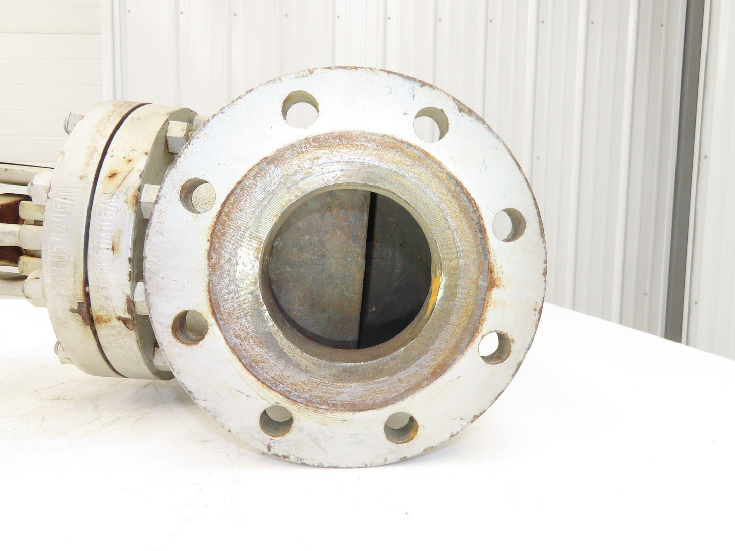 Newco 21F-CB2 4" Flanged Globe Valve 285psi Class 150 WCB 77 Rising Stem