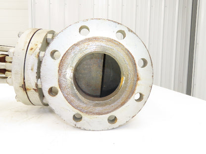 Newco 21F-CB2 4" Flanged Globe Valve 285psi Class 150 WCB 77 Rising Stem