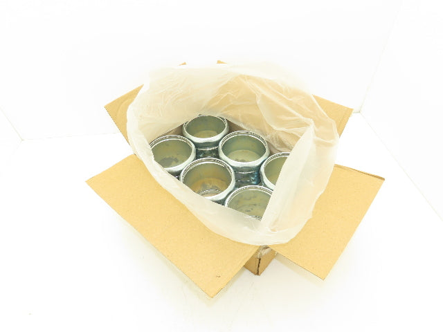 Bridgeport 269 EMT Conduit Coupling 4" Steel Compression Lot of 6