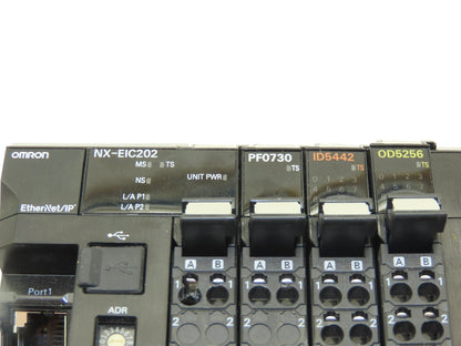 Omron NX-EIC202 Communication Coupler Power Feed Digital I/O Assembly