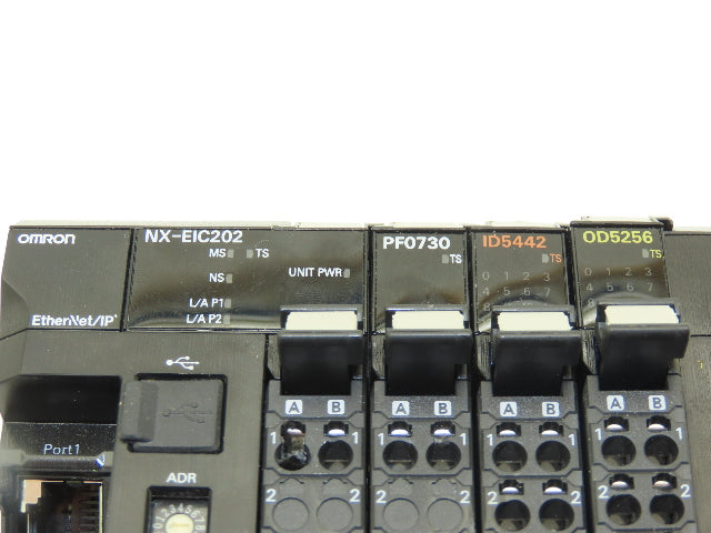 Omron NX-EIC202 Communication Coupler Power Feed Digital I/O Assembly