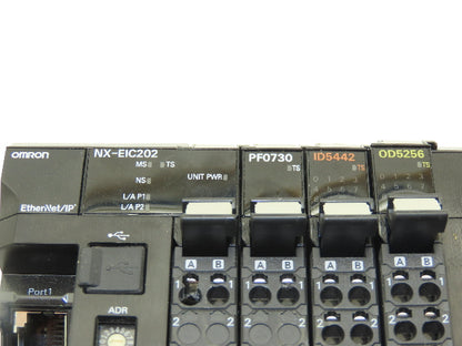 Omron NX-EIC202 Communication Coupler Power Feed Digital I/O Assembly