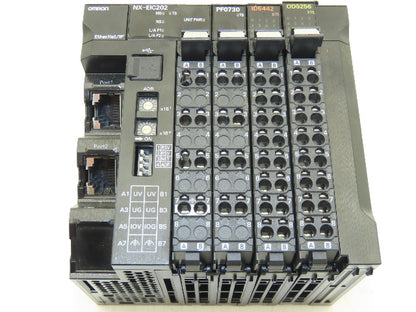 Omron NX-EIC202 Communication Coupler Power Feed Digital I/O Assembly
