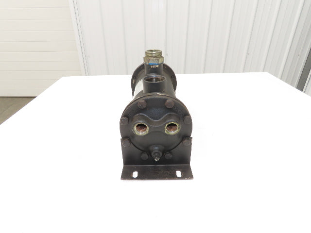 Thermal Transfer EKS-1012-F-R Oil Cooler Shell & Tube Heat Exchanger 2-Pass