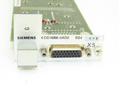 Siemens 6DD1688-0AD0 Interface Sub Module PLC Information Card No Interface Chip