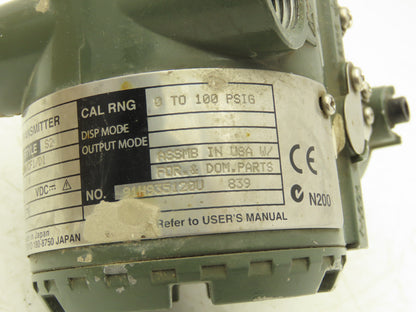 Yokogawa EJA530A DP Harp Pressure Transmitter 10.5-42VDC 290psi
