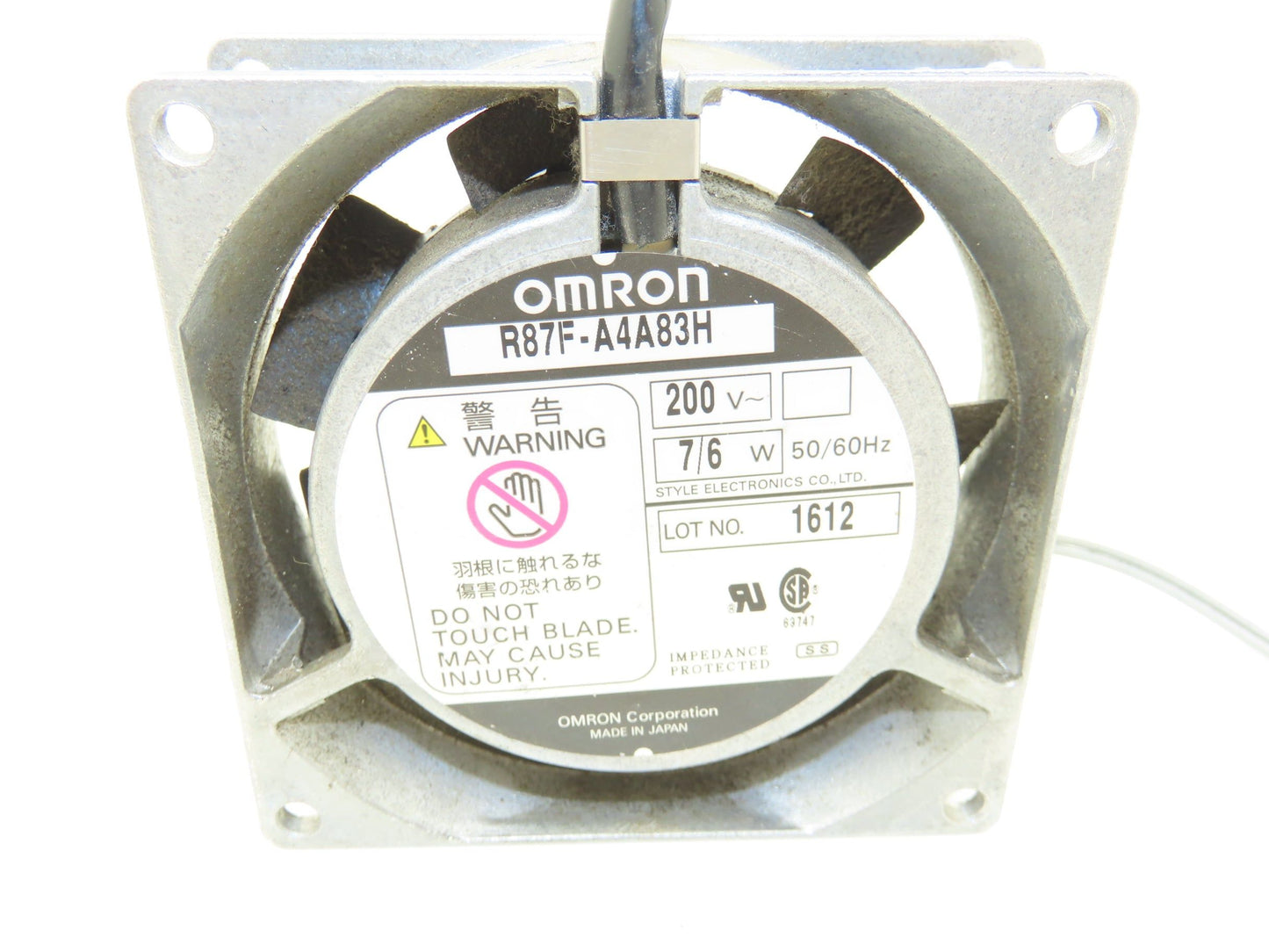 Omron R87F-A4A83H Axial Fan 200v Lot of 6