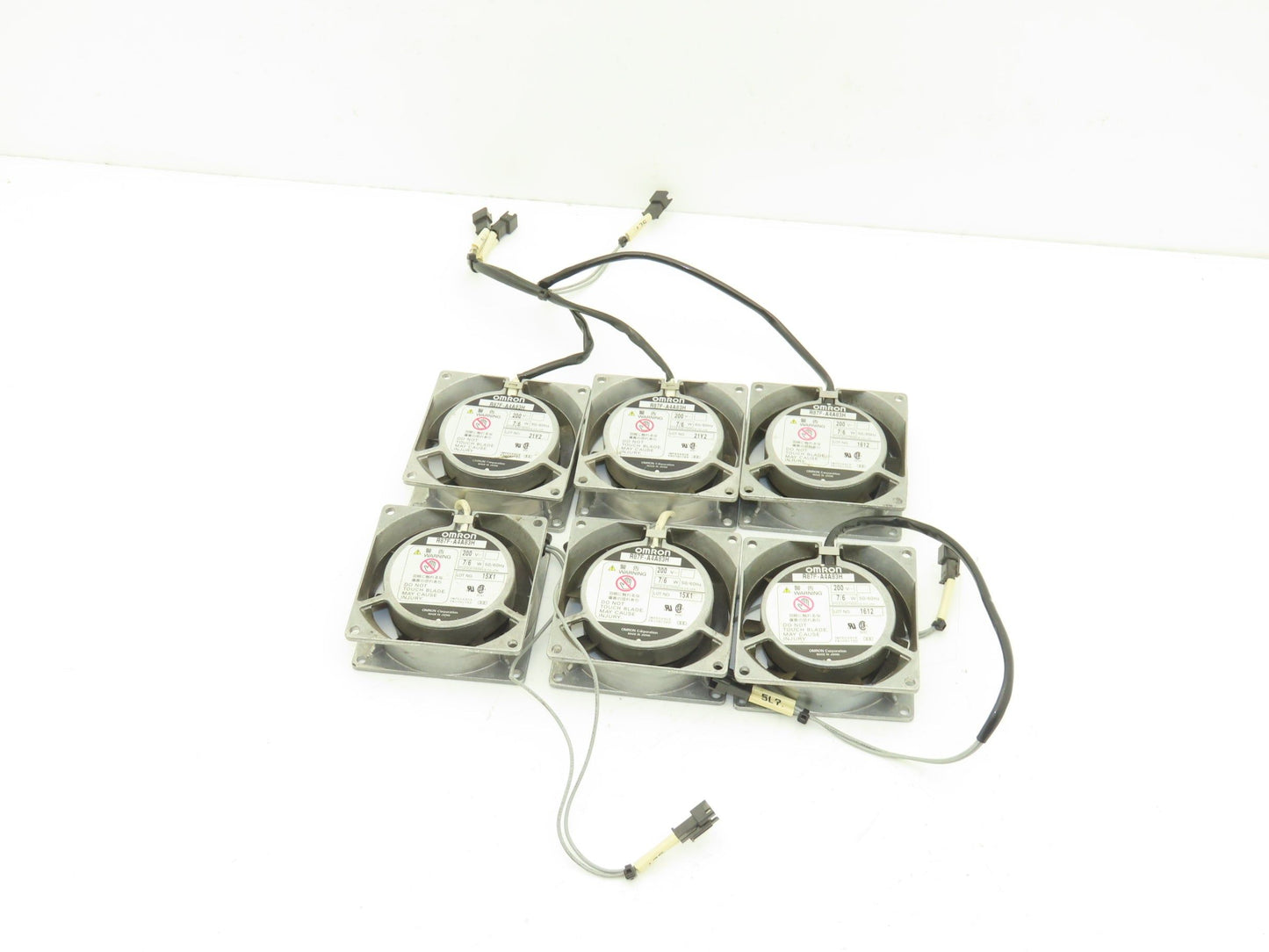 Omron R87F-A4A83H Axial Fan 200v Lot of 6