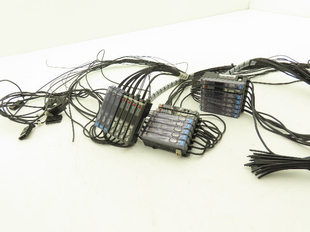 Keyence FS-V12 Photoelectric Sensor Mixed Lot of 21