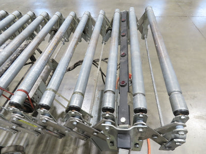 Best Flex 30"x 22' Expandable Power Roller Conveyor 36" Accumulation Zones 120V