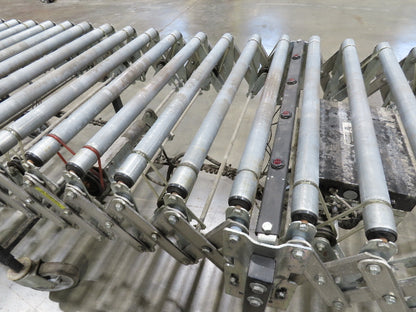 Best Flex 30"x 22' Expandable Power Roller Conveyor 36" Accumulation Zones 120V