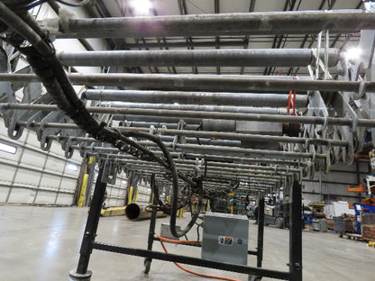 Best Flex 30"x 22' Expandable Power Roller Conveyor 36" Accumulation Zones 120V