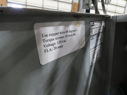 Best Flex 30"x 22' Expandable Power Roller Conveyor 36" Accumulation Zones 120V