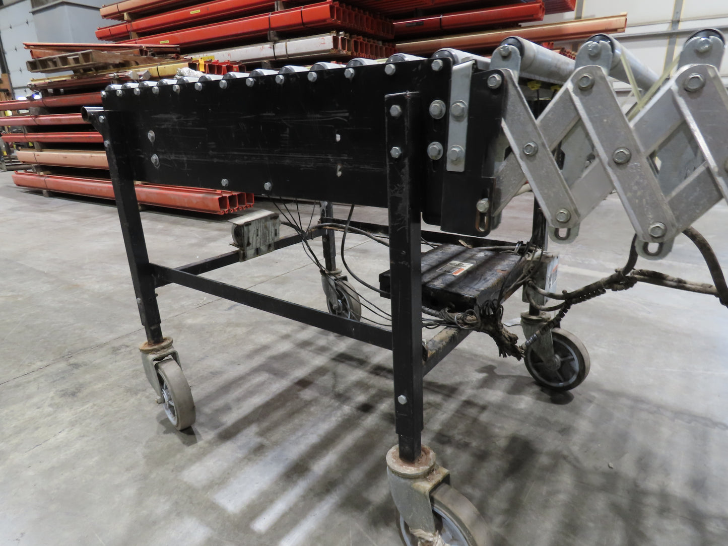 Best Flex 30"x 22' Expandable Power Roller Conveyor 36" Accumulation Zones 120V