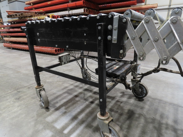 Best Flex 30"x 22' Expandable Power Roller Conveyor 36" Accumulation Zones 120V