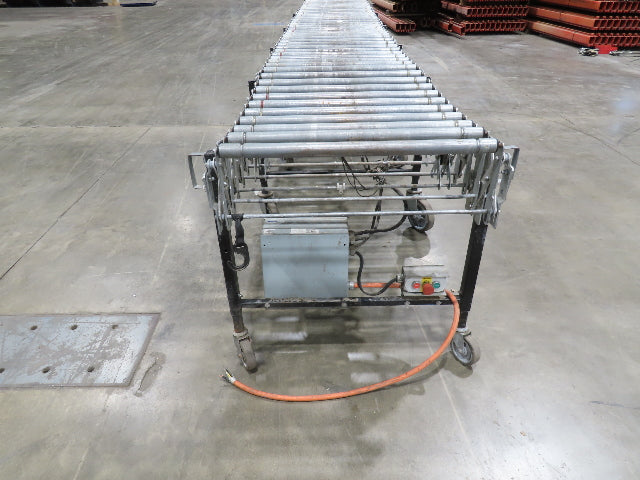 Best Flex 30"x 22' Expandable Power Roller Conveyor 36" Accumulation Zones 120V