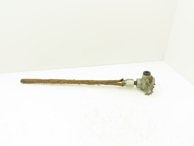 304SS Thermocouple Temperature Probe Sensor 23-1/2"