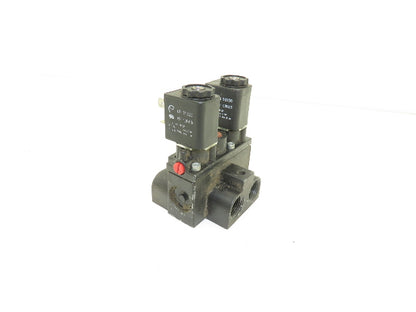 Aro Fluid Power A713SD-120A Pneumatic Solenoid Valve 150psi 3-Pos 4-Way 120V