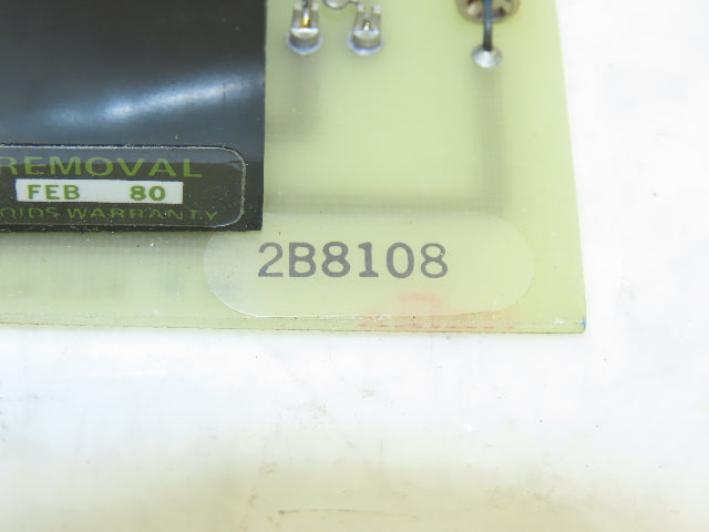 Foxboro 2B8108 Power Source Circuit Board