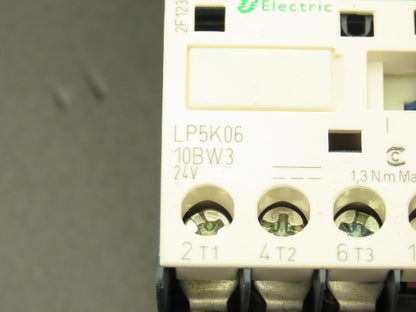 Schneider Electric LP5K0610BW3 Reversing Contactor 600V 3Ph 0.4-0.63A Coil 24VDC