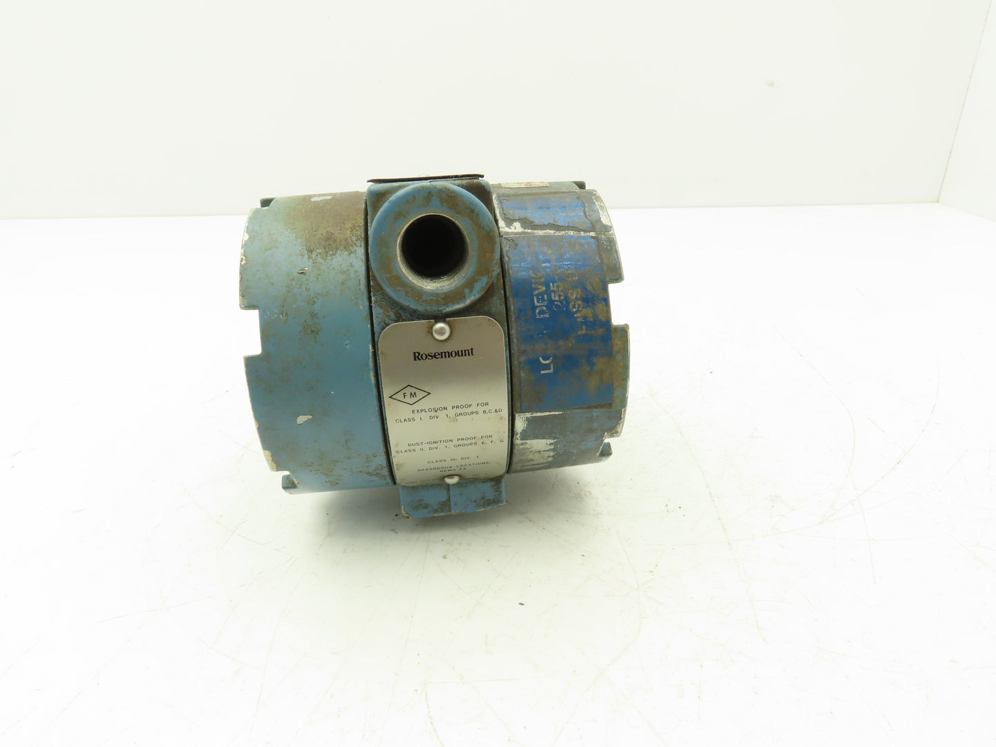 Rosemount 4-TT-155-722B Temp Transmitter 210°F 17" Probe Haz Loc