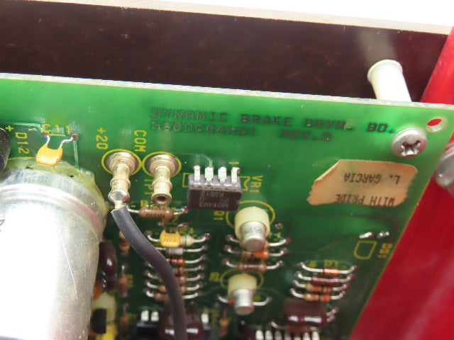 Westinghouse 5880C84H01 Dynamic Brake Drive Assembly Rev 2