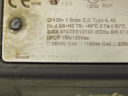 Topworx DXP T21GNEB Valvetop Valve Positioner Indicator 15A 125VAC