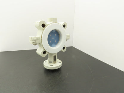 Neotecha AG SP1BP1GF1 NeoSeal Lined Butterfly Valve 3" Lug Style DN80 PN10