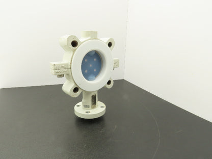 Neotecha AG SP1BP1GF1 NeoSeal Lined Butterfly Valve 3" Lug Style DN80 PN10