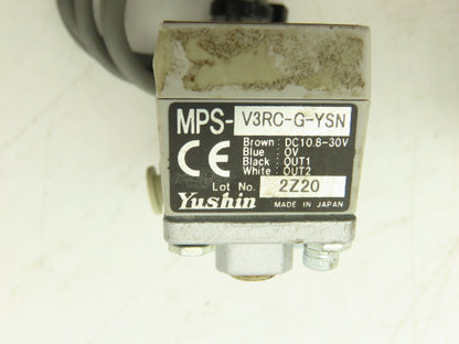 Yushin MPS-V3RC-G-YSN Digital Pressure Switch 10.8-30vdc 0-145psi Lot of 3