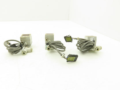 Yushin MPS-V3RC-G-YSN Digital Pressure Switch 10.8-30vdc 0-145psi Lot of 3
