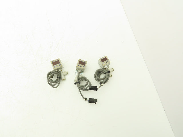 Yushin MPS-V3RC-G-YSN Digital Pressure Switch 10.8-30vdc 0-145psi Lot of 3