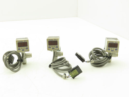 Yushin MPS-V3RC-G-YSN Digital Pressure Switch 10.8-30vdc 0-145psi Lot of 3