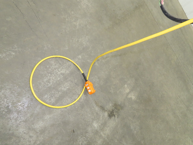 CM Lodestar R 2 Ton Electric Chain Hoist 8 FPM 15' Lift 11' Pendant 230/460 3 PH