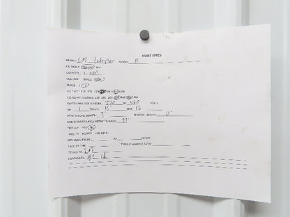 CM Lodestar R 2 Ton Electric Chain Hoist 8 FPM 15' Lift 11' Pendant 230/460 3 PH